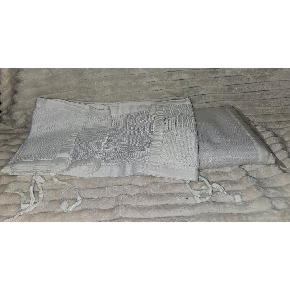 BreathableBaby for Pottery Barn Kids White Mesh Crib Liner- 2 Pieces